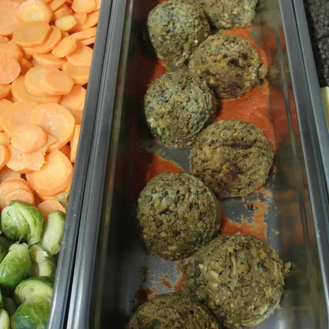 Gemüseplätzli, Rüebli und Rosenkohl